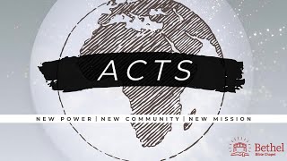 Ryan Lidstone - Acts 8:1-8, From Judea to Samaria