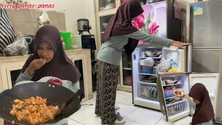 Masak Satset‼️ Nikmatnya Menjadi  Ibu+Irt❗️Dengerin Curhatan Art Baru| Rumah Kalimantan Timur