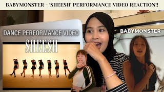 BABYMONSTER - ‘SHEESH’ PERFORMANCE VIDEO REACTION!! (CANDU ABIIEESS!!😵🔥)