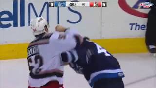 Dylan McIlrath vs Brendan Lemieux Feb 17, 2018