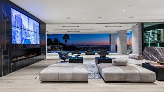 This $54,850,000 Modern Mansion is the epitome of World Class Beverly Hills luxury
