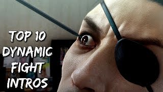 Top 10 Epic Dynamic Fight Introductions In The Yakuza Series (850 Subs Special & Spoilers)