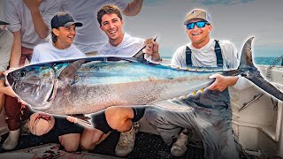 GIANT Saltwater Fishing MADNESS -- (Over 14 FT of FISH)