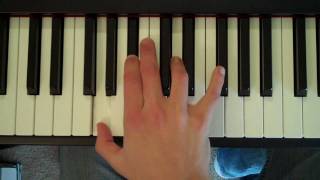 How To Play the G Minor Major Seventh Chord on Piano