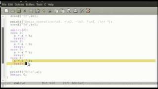 C Tutorial #4 - The switch statement