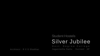 Student Hostels Silver Jubilee Govt Degree College