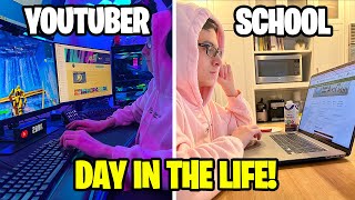 Day In The Life Of A Fortnite Content Creator/Streamer | HaloBT
