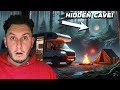 TERRIFYING VAN CAMPING IN HAUNTED FOREST! SEARCHING FOR A HIDDEN CAVE!