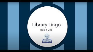 Library Lingo