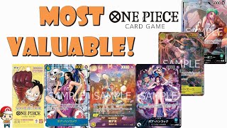 Top 10 Most Valuable Cards One Piece Cards in OP-07 (500 Years in the Future)! (