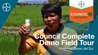 Council Complete Demo Field Tour | Hagonoy, Davao del Sur