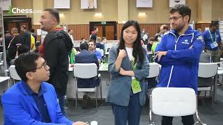 Levon mansplains castling to Carissa \u0026 gets mansplained 9LX castling by 9LX WC Wesley So. (pt1)