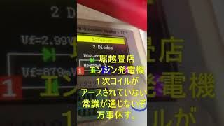 常識外のエンジン発電機　点火コイルが、、、？。その４．【堀越畳店】