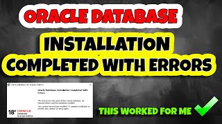 Conquering Oracle Installation Hurdles: Your Guide to Overcoming Database Errors