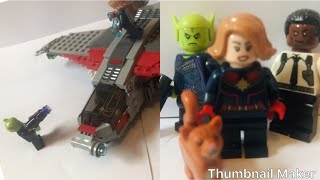 CAPTAIN MARVEL AND THE SKRULL ATTACK 76127 REVIEW