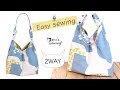 【あれ？簡単！】とっても便利な2WAY トートバッグの作り方。 #handmade #diy #tutorial