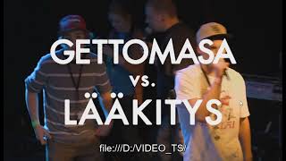 RAP SM 2012 Gettomasa vs Lääkitys