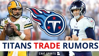 LATEST Titans Rumors: Ryan Tannehill TRADE To The Jets + Packers Trading Aaron Rodgers To Tennessee?