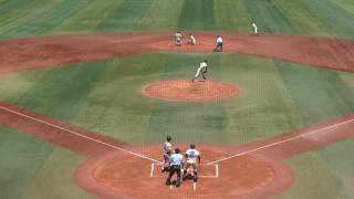 2016夏神奈川 準決勝 慶應義塾vs桐蔭学園 1回表