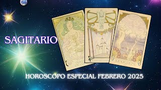 SAGITARIO♐ LO QUE CREIAS PERDIDO RENACE DE SU CENIZA HOROSCOPO ESPECIAL AMOR Y ENERGIAS FEBRERO 2025