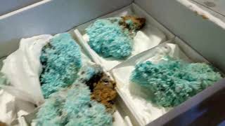 Blue Aragonite Mineral