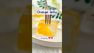 Orange Jelly 橘子果冻 #miyanodaily#shortvideo #shorts #recipe #dessert #dessertrecipe