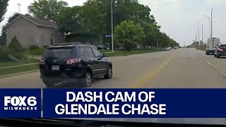Glendale police chase tops 90 mph: dash camera video | FOX6 News Milwaukee