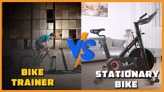 Bike Trainer vs Stationary Bike | What's the Difference?