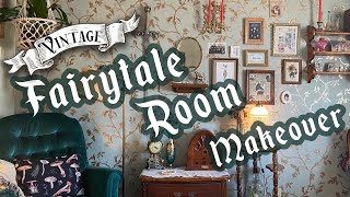 Extreme Room Makeover Fairytale Vintage  Victorian Maximalism Aesthetic  Diy