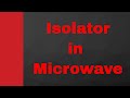Isolator in Microwave (Working, Internal structure & Applications), Microwave Engineering, Waveguide