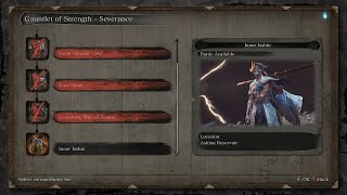 Sekiro: Severance gauntlet 5 bosses no hit 4k(db/nkc)