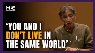 Dr Gabor Mate answers question about October 7th during conference