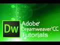 Dreamweaver CC - Tutorial for Beginners [COMPLETE]