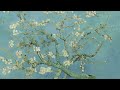 Almond Blossoms by Vincent Van Gogh Art Slideshow 4K | 3 Hours, with Relaxing Sound