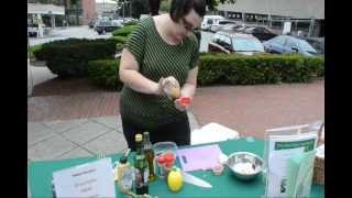 Downtown Farmers' Market Cooking Demo   Orzo Pasta Salad