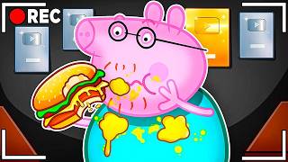 Daddy Pig forgot to stop recording…
