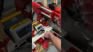 Making Repeat Cuts On Your Miter Saw  #aluminium #woodworking #work #machine #shorts #shortvideo