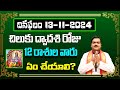 November 13th 2024 Daily Horoscope & Panchangam By Machiraju Kiran Kumar | Machirajubhakti