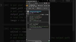Easy Remove any image background with 5 line of python code !