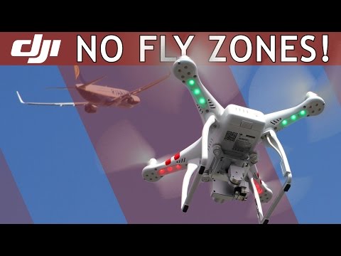 DJI Phantom | NO-FLY ZONES Feature | Video Tutorial DJI Phantom | NO-FLY ZONES Feature | Video Tutorial