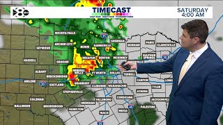 DFW Weather: Rain likely early Saturday, spotty the remainder of Memorial Day weekend