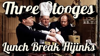 THREE STOOGES Marathon: Lunch Break Hijinks