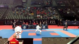 51st European Senior Karate Championships 2016- Kata Nipaipo by Damian Quintero (ESP)