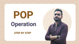 Stack Implementation Using Array (Part 3) | POP Operation & Limitations Explained