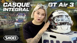 Léa de Maxxess Clermont-Ferrand teste le casque SHOEI GT Air 3