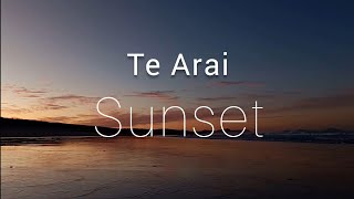 Te Arai sunset