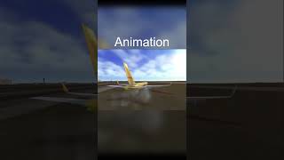 Animation vs. Real Life - DHL Flight 7216 Crash #airdisasters  #planecrash #boeing757 #dhlexpress