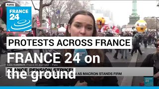 Protests across France after Macron doubles down on pensions • FRANCE 24 English