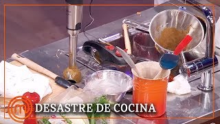 ¿De quién es esta cocina tan sucia? | Masterchef Celebrity 4