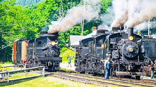 Shays Whistles Parade Of Steam  Cass Scenic Railroad